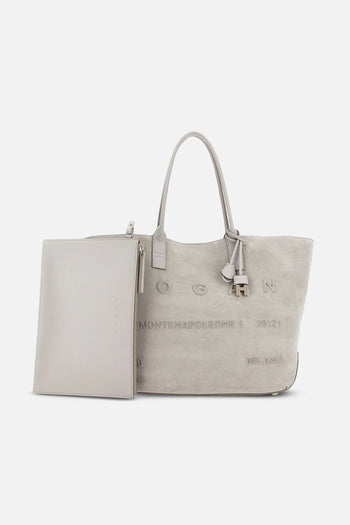 Hogan Borsa Gabbiano/cemento Donna - 5