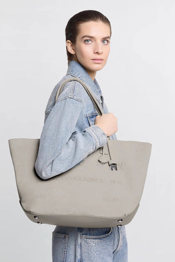 Hogan Borsa Gabbiano/cemento Donna - 9