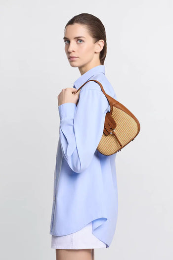 Hogan Borsa Crema/cognac Donna - 8