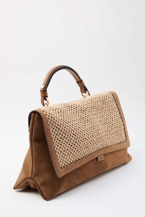 Loristella X Tre Emme Borsa Naturale/marrone Donna