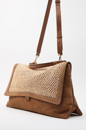 Loristella X Tre Emme Borsa Naturale/marrone Donna - 5