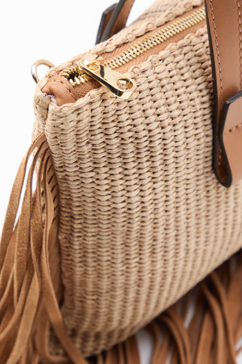 Loristella X Tre Emme Borsa Naturale/cuoio Donna - 4