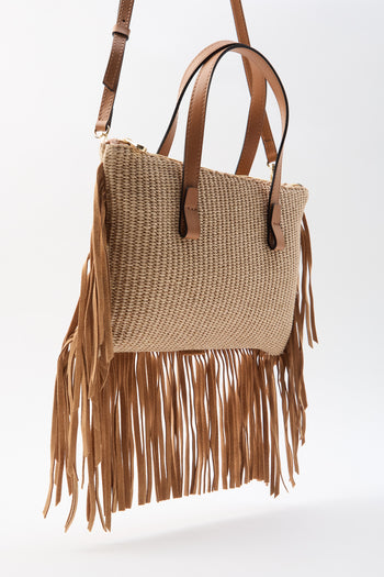 Loristella X Tre Emme Borsa Naturale/cuoio Donna - 5
