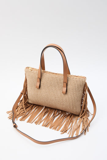 Loristella X Tre Emme Borsa Naturale/cuoio Donna - 6