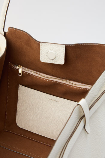 Loristella X Tre Emme Borsa Bianco Donna - 5