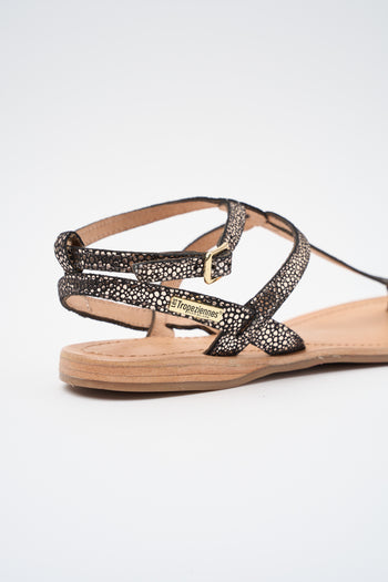 Les Tropeziennes Sandalo Noir-oro Donna - 5