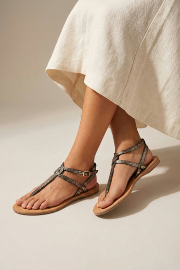 Les Tropeziennes Sandalo Noir-oro Donna - 8