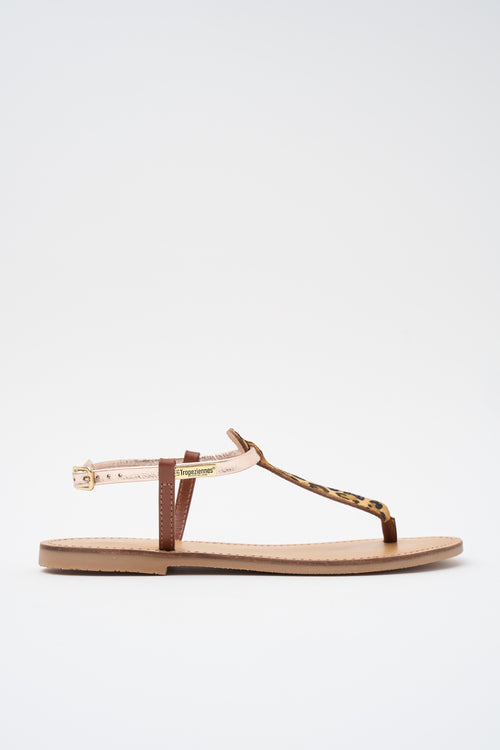 Les Tropeziennes Sandalo Leopard Multi Donna
