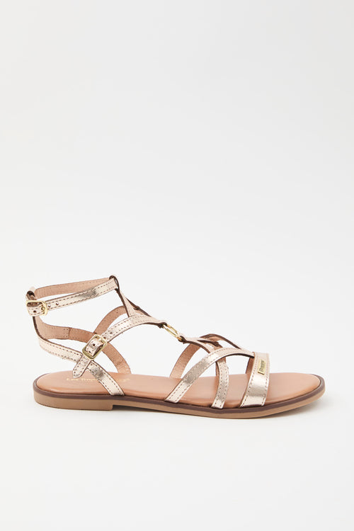 Les Tropeziennes Sandalo Oro Donna