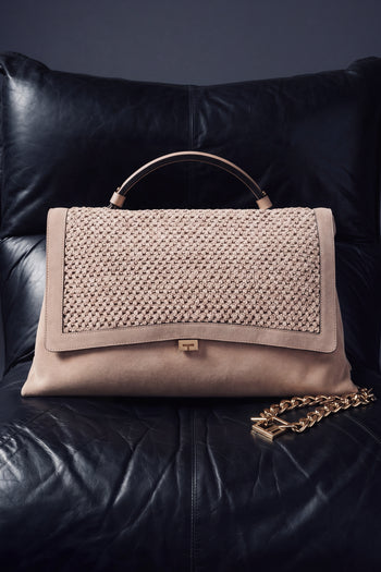 Loristella X Tre Emme Borsa Taupe Donna - 9