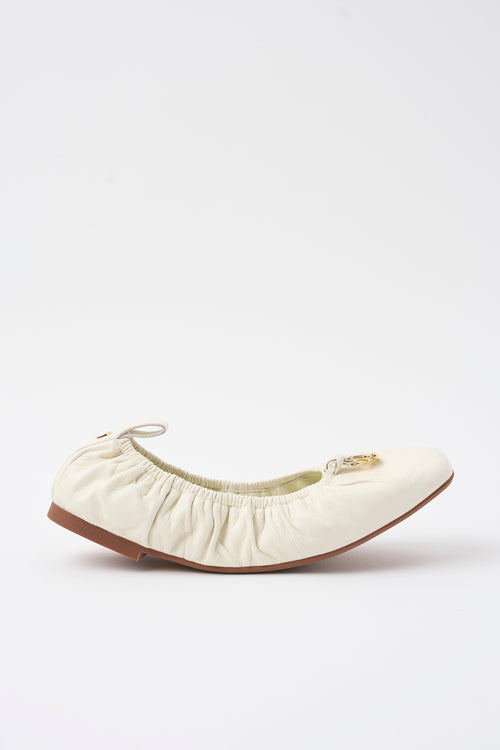 Massimo Santini X Tre Emme Ballerina Off White Donna