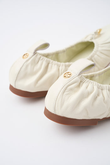 Massimo Santini X Tre Emme Ballerina Off White Donna - 4
