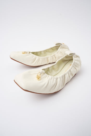 Massimo Santini X Tre Emme Ballerina Off White Donna - 6