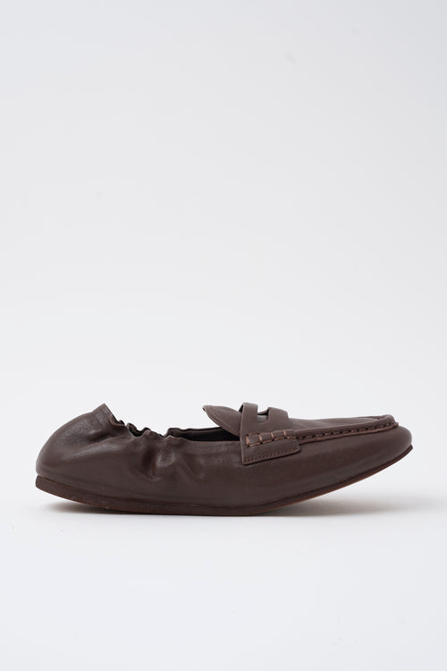 Massimo Santini X Tre Emme Mocassino Dk Brown Donna