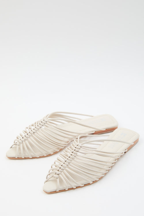 Massimo Santini X Tre Emme Sabot Off White Donna - 2