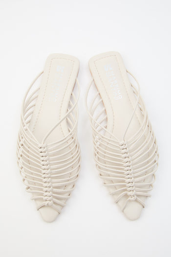 Massimo Santini X Tre Emme Sabot Off White Donna - 7