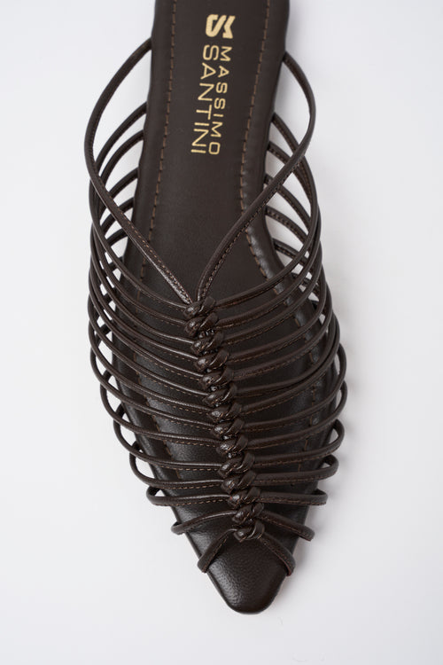 Massimo Santini X Tre Emme Sabot Choco Donna