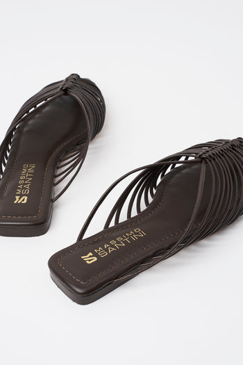 Massimo Santini X Tre Emme Sabot Choco Donna - 4