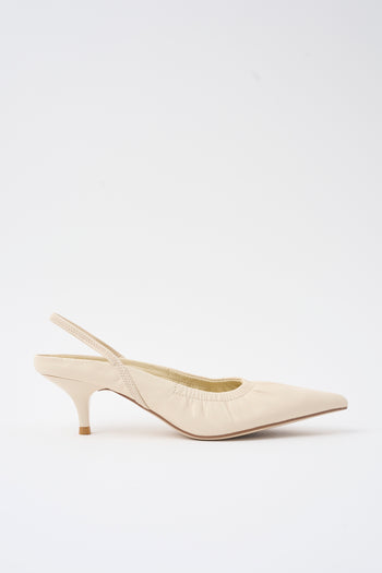 Massimo Santini X Tre Emme Slingback Off White Donna - 3