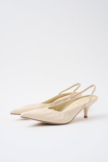 Massimo Santini X Tre Emme Slingback Off White Donna - 4