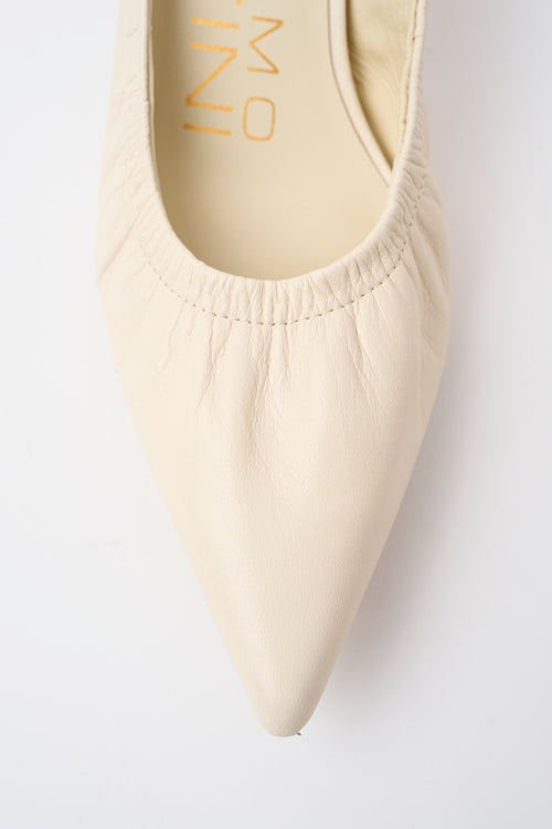 Massimo Santini X Tre Emme Slingback Off White Donna - 2