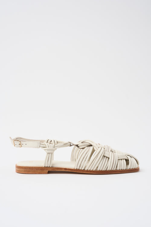 Massimo Santini X Tre Emme Ballerina Off White Donna