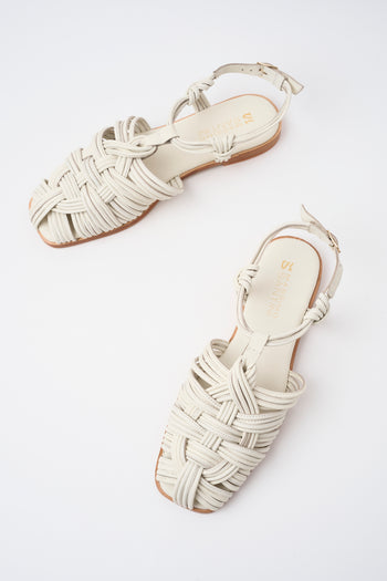 Massimo Santini X Tre Emme Sandalo Off White Donna - 3