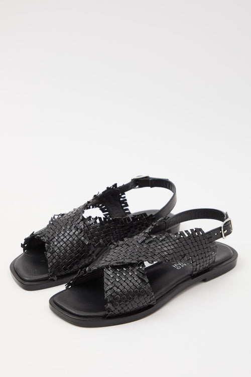 Massimo Santini X Tre Emme Sandalo Black Donna - 2
