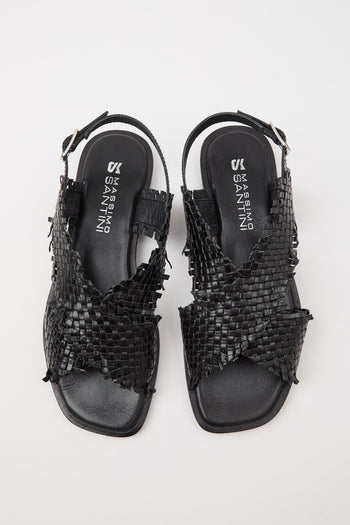 Massimo Santini X Tre Emme Sandalo Black Donna - 7