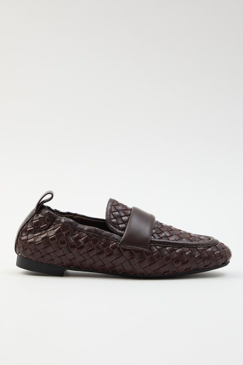 Massimo Santini X Tre Emme Mocassino Dk Brown Donna