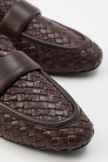 Massimo Santini X Tre Emme Mocassino Dk Brown Donna - 4