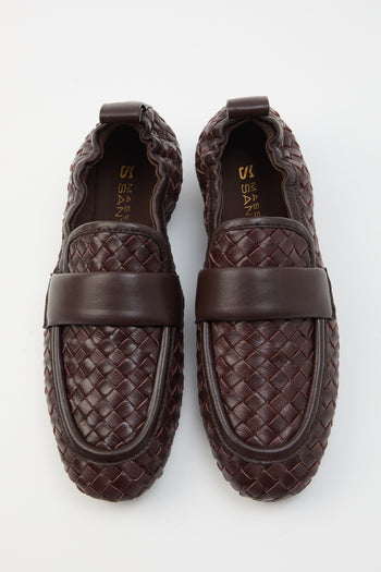 Massimo Santini X Tre Emme Mocassino Dk Brown Donna - 9