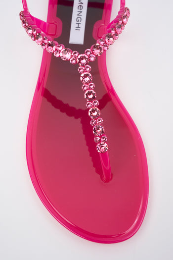 Menghi Infradito Magenta Donna - 3