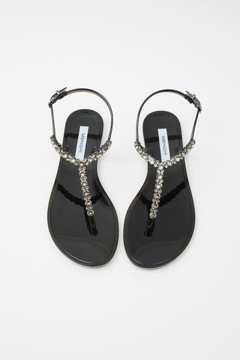 Menghi Infradito Black Donna - 3