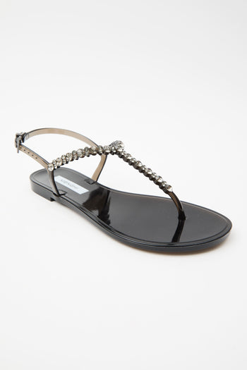 Menghi Infradito Black Donna - 4