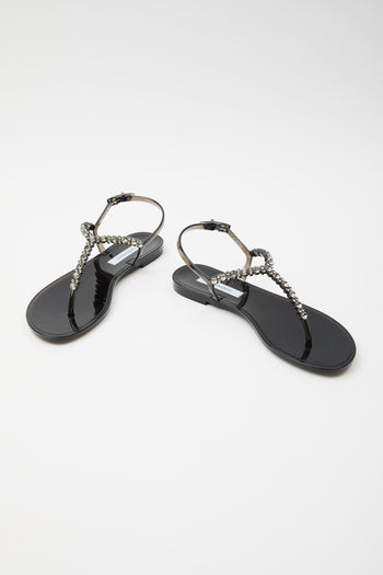 Menghi Infradito Black Donna - 7