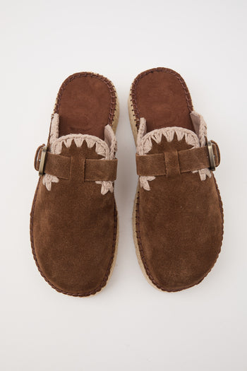 Mou Sabot Nut Brown Donna - 8