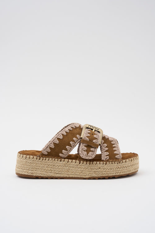 Mou Zeppa Cognac Donna