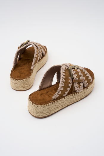 Mou Zeppa Cognac Donna - 4