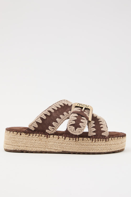 Mou Zeppa Deep Brown Donna