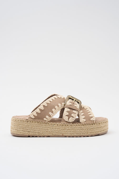 Mou Zeppa Pink Sand Donna