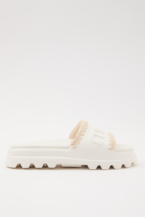 Mou Ciabatta White Donna