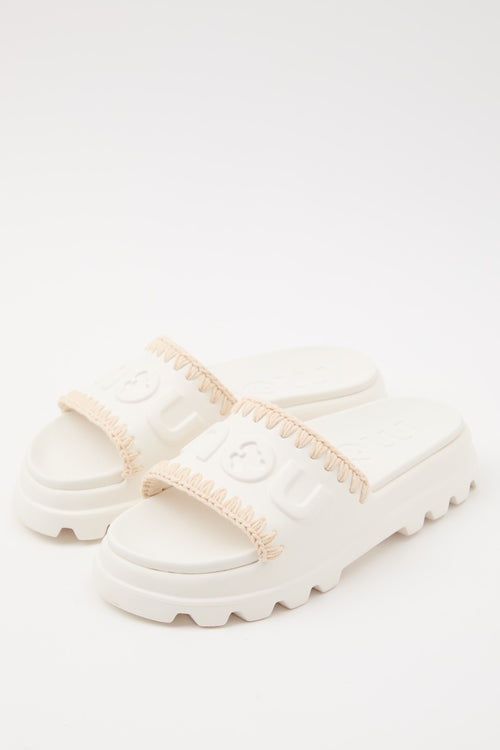 Mou Ciabatta White Donna - 2