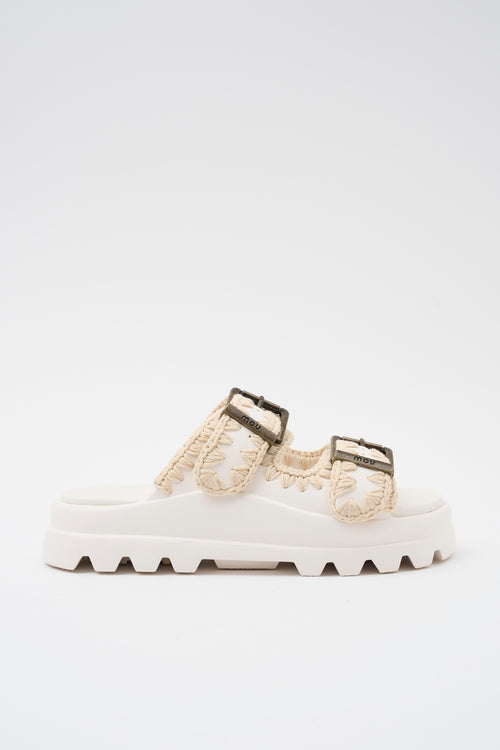 Mou Ciabatta White Donna