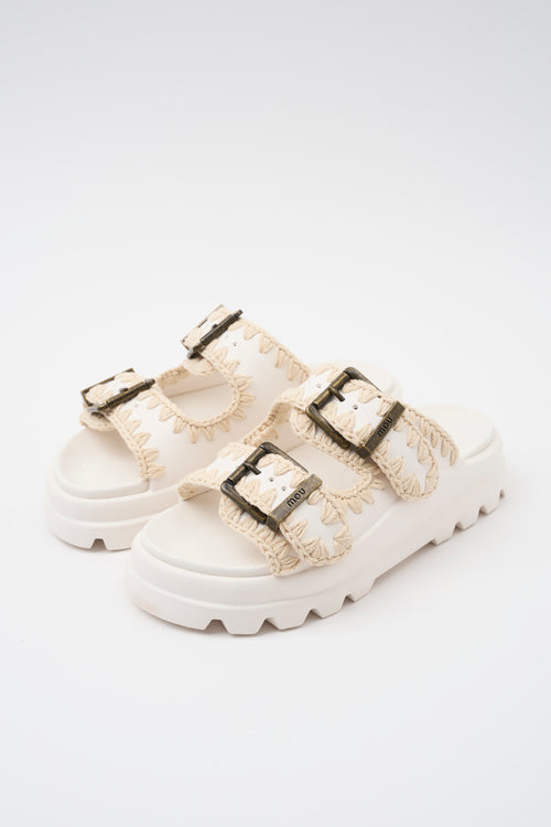 Mou Ciabatta White Donna - 2
