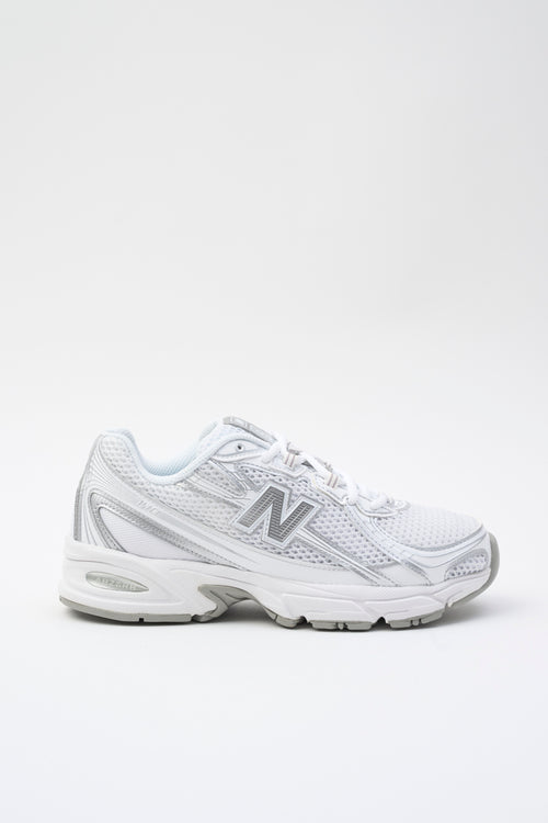 New Balance Sneaker White/silver Donna