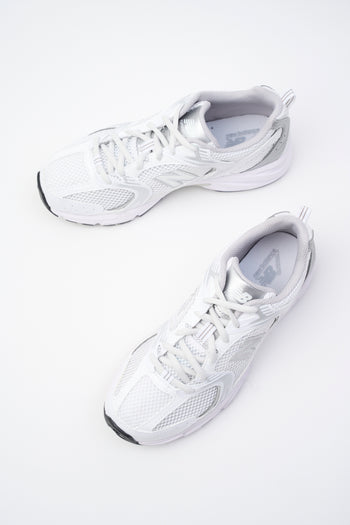 New Balance Sneaker White/silver Donna - 3