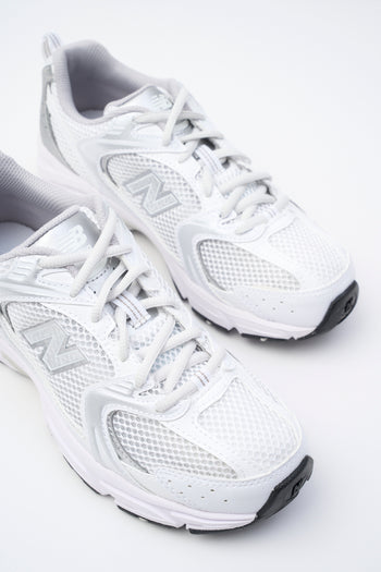 New Balance Sneaker White/silver Donna - 4
