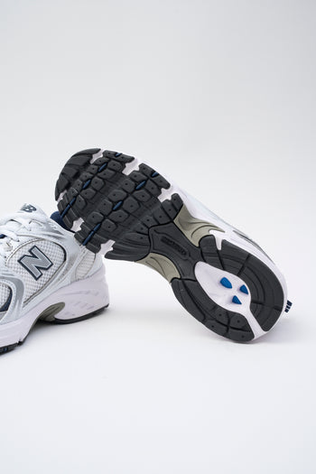 New Balance Sneaker White/blu Donna - 5