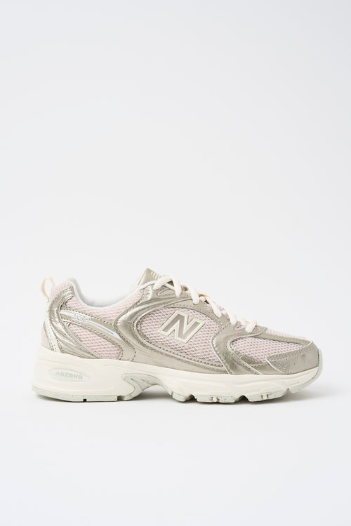 New Balance Sneaker Gold Metallic/linen Donna